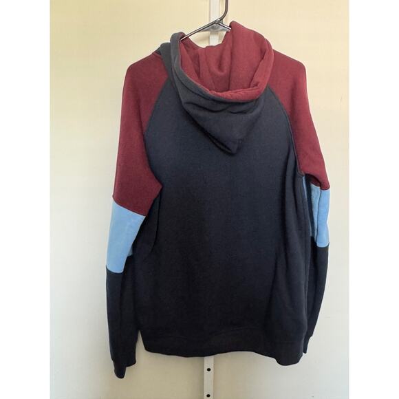 West Ham United Official Merchandise Hooded Sweatshirt Pull Over Color Blocked L - Picture 7 of 8